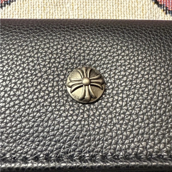 Chrome Hearts Black Leather Crossbody Bag✔️ - Picture 2 of 5